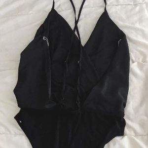 Backless bodysuit